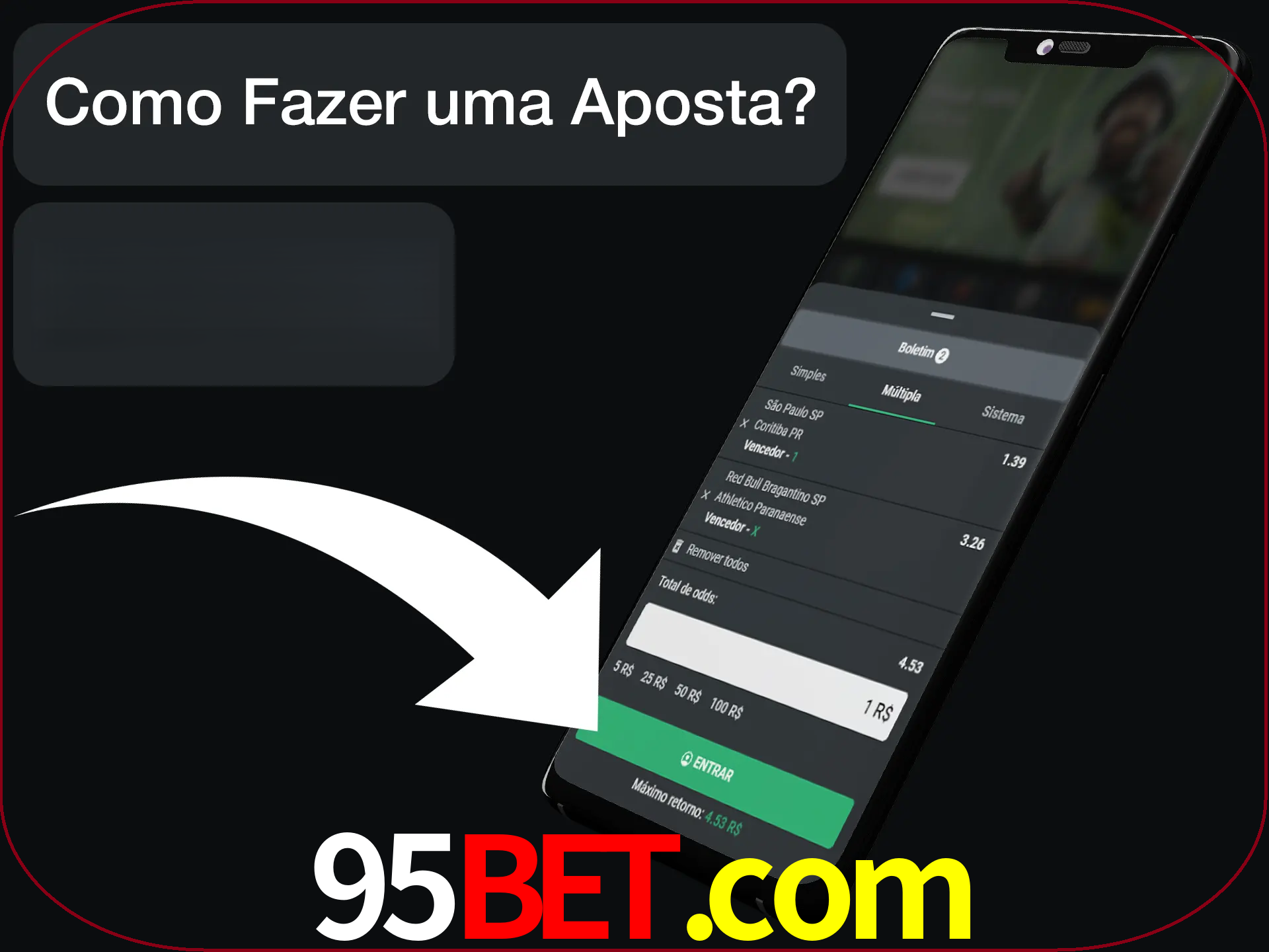 Preencha sua aposta e aguarde o resultado.